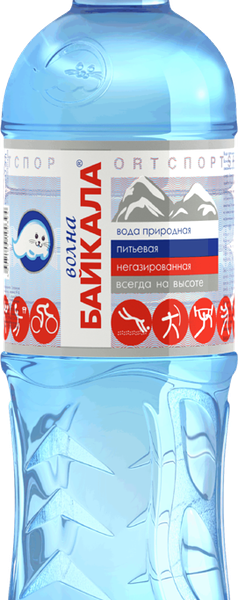 Вода питьевая ВОЛНА БАЙКАЛА Sport негазированная