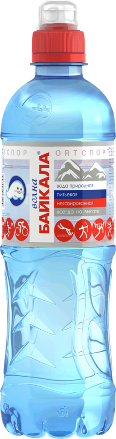 

Вода питьевая ВОЛНА БАЙКАЛА Sport негазированная