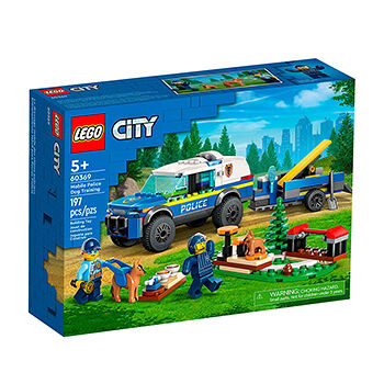 Конструктор LEGO детский City Дрессировка собак мобильной полиции, Чешская республика