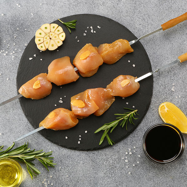 Шашлык из филе куриной грудки в соусе Терияки МясновЪ от КуулКлевер вес до 850 г