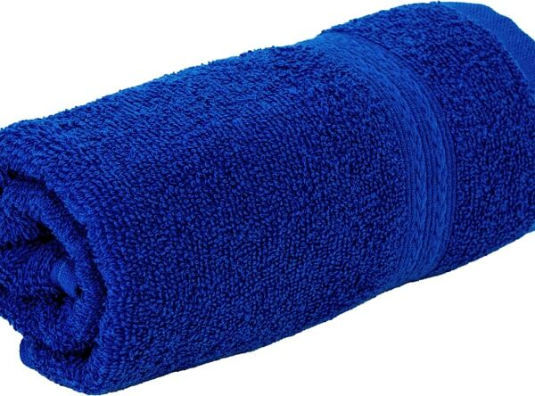 Полотенце махровое Cottonika Стандарт Темно-синее 50*90см