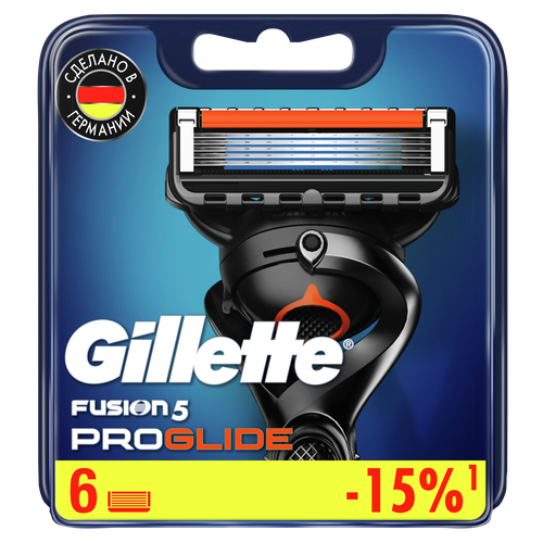

Сменные кассеты Gillette Fusion5 Proglide, 6 шт.