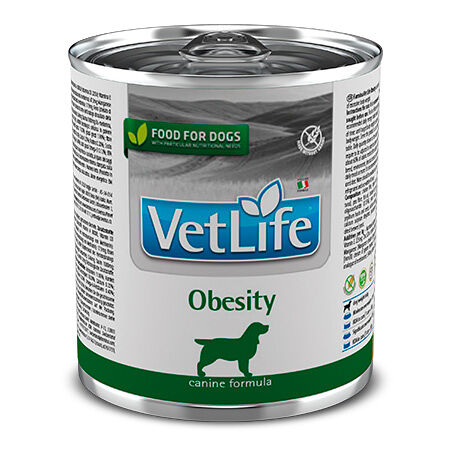 Влажный корм Farmina Vet Life Dog Obesity диетический для собак при ожирении