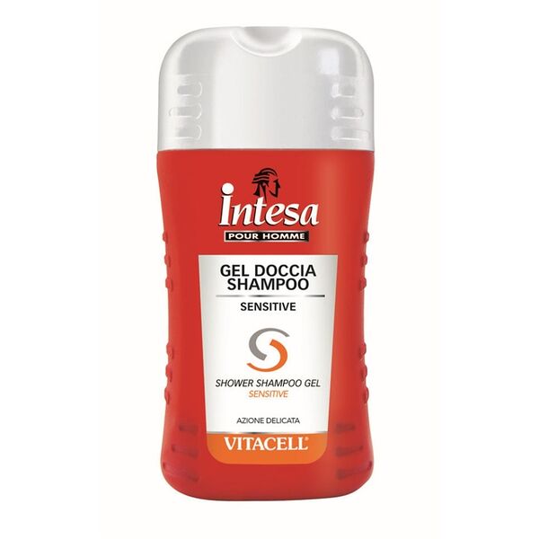 Шампунь-гель для душа Intesa Vitacell мужской 2 в 1 250 мл