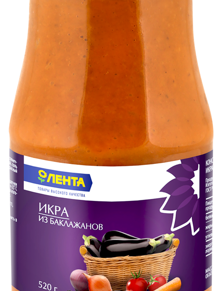 Икра из баклажанов ЛЕНТА