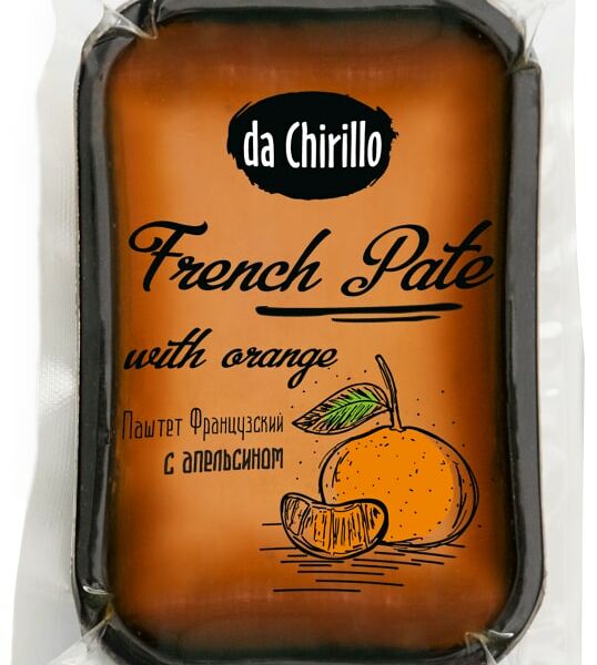 Паштет Da Chirillo Французский с апельсином 200г