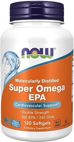 БАД Now Супер Омега ЭПК 1461мг 120шт