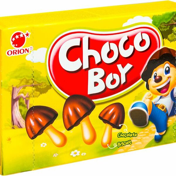 Печенье Orion Choco Boy с обогащающей добавкой, 45г