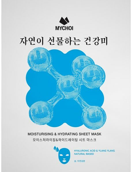 Маска для лица Mychoi Увлажняющая с гиалуроновой кислотой и иланг-илангом 25мл