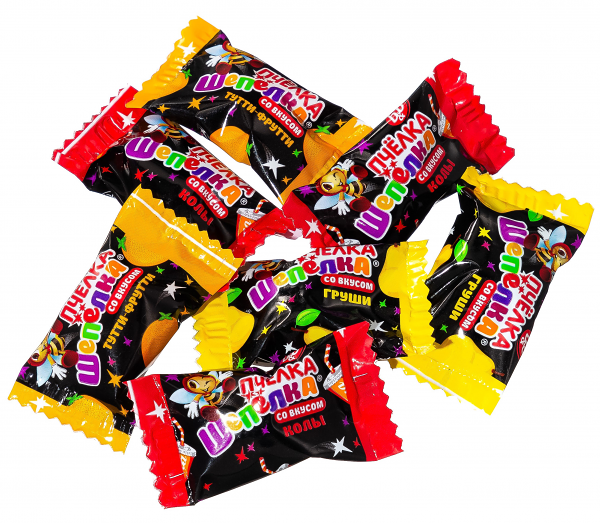 Карамель Пчёлка Шепёлка микс с начинкой