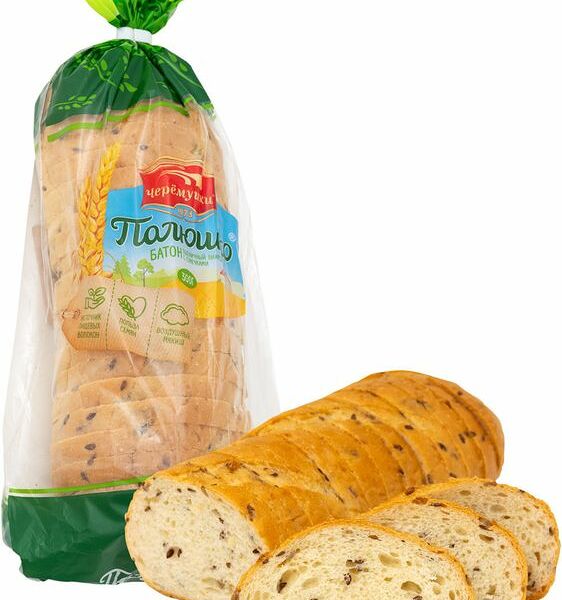 Батон Черемушки Полюшко нарезка, 300г