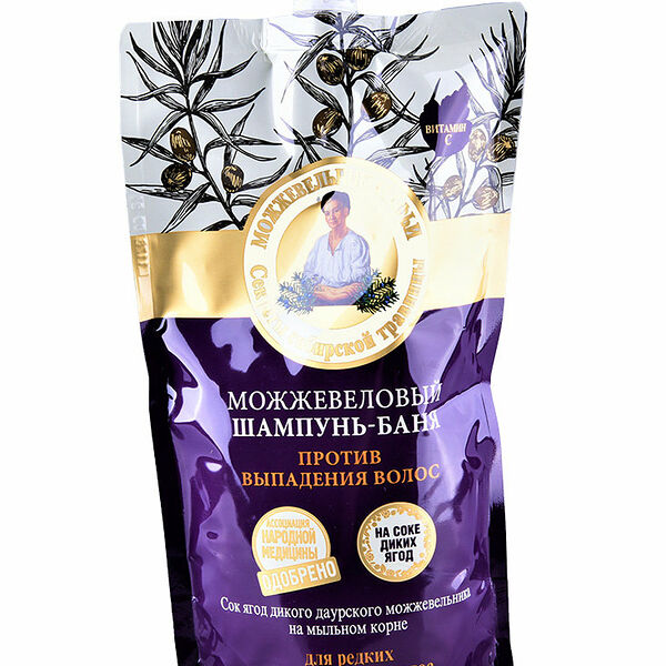 Шампунь д/волос РБА баня против выпадения волос можжевеловый