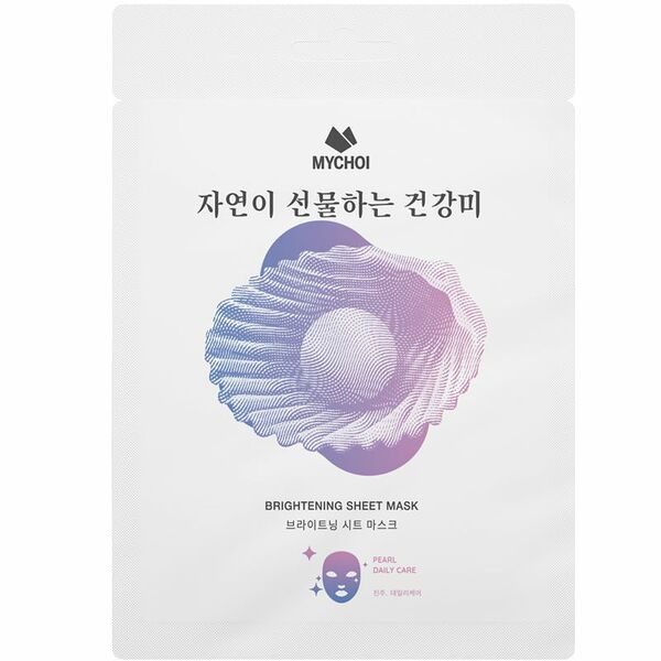Маска для лица Mychoi Естественное Сияние с жемчугом, 25г