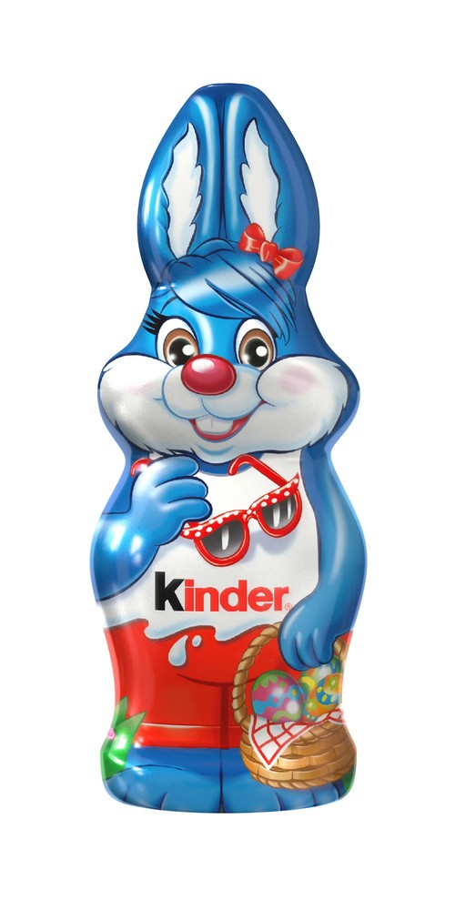 

Шоколад молочный фигурный Kinder Заяц 55 г 1 шт. дизайн упаковки в ассортименте