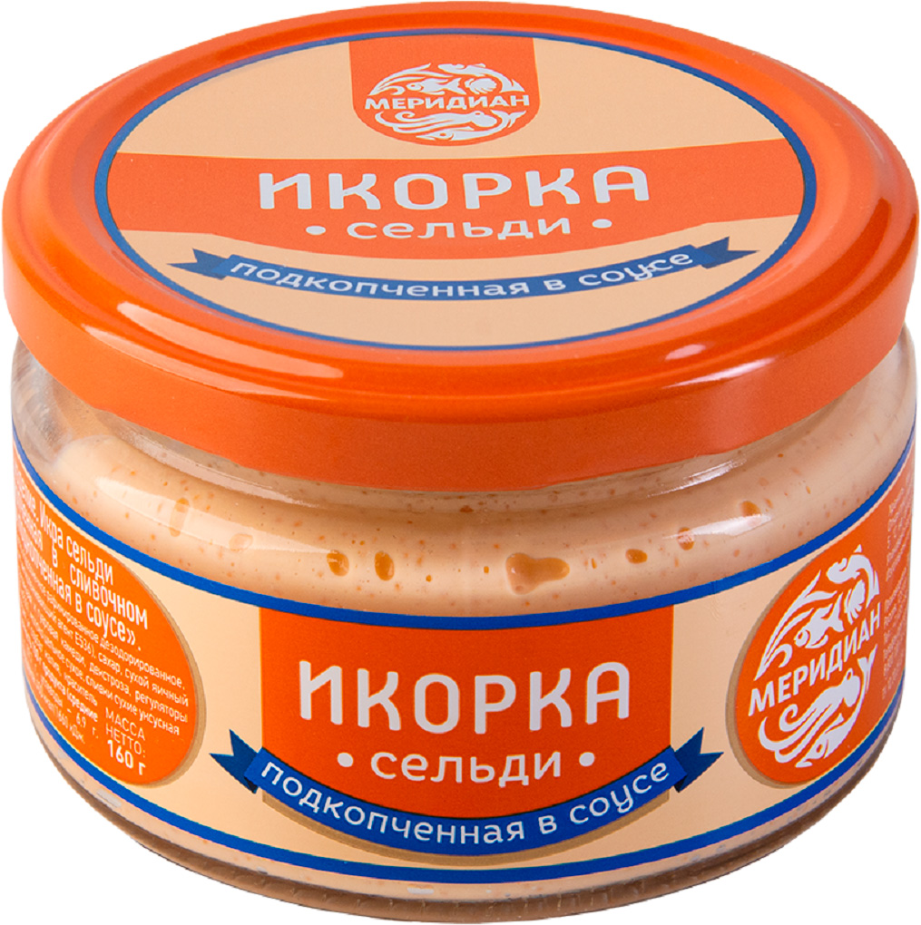 

Икра сельди Меридиан подкопченная в соусе