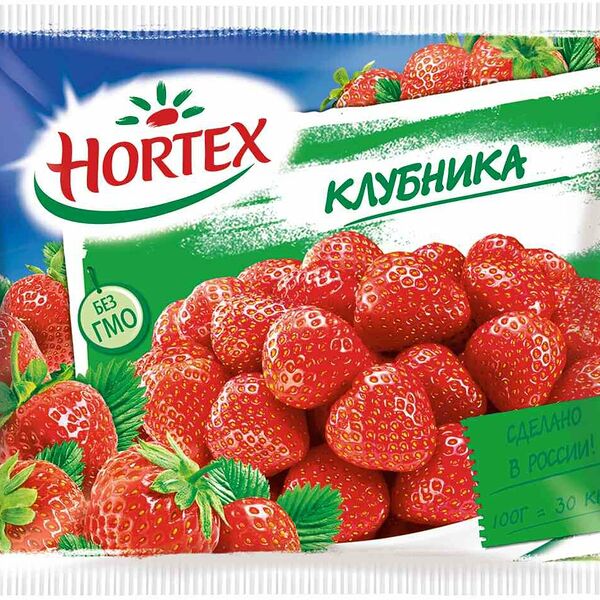 Клубника свежезамороженная ТМ Hortex (Хортекс)