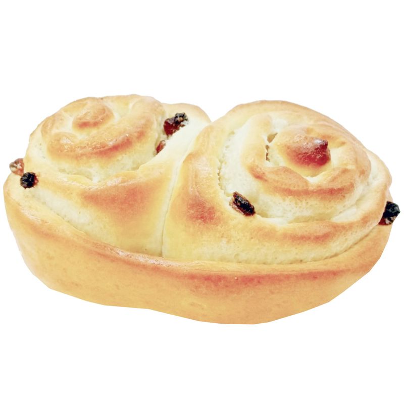 

Кренделек Тагилхлеб со сливочным кремом и изюмом 150 г