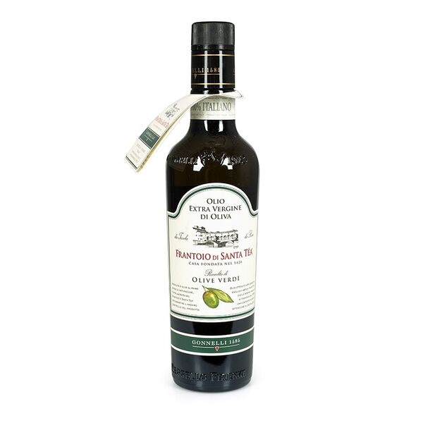 Масло оливковое Gonnelli 1585 Frantoio di Santa Tea из зеленых оливок  Extra Vergine, регион Тоскана 500 мл