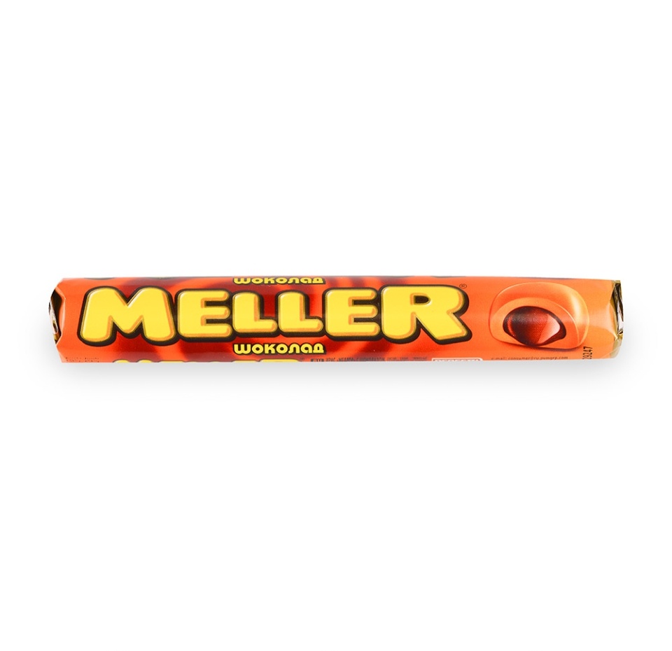 

Жевательная конфета Meller ирис с шоколадом 38 г