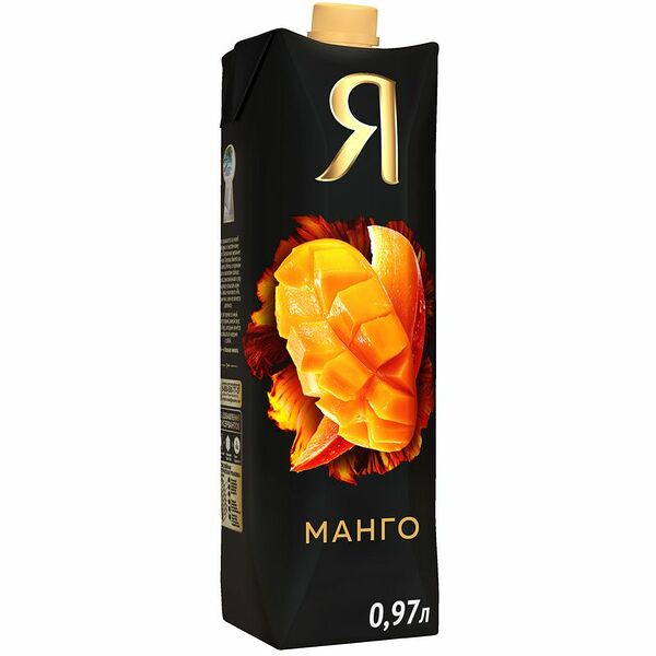 Нектар Я Манго с мякотью, 970мл