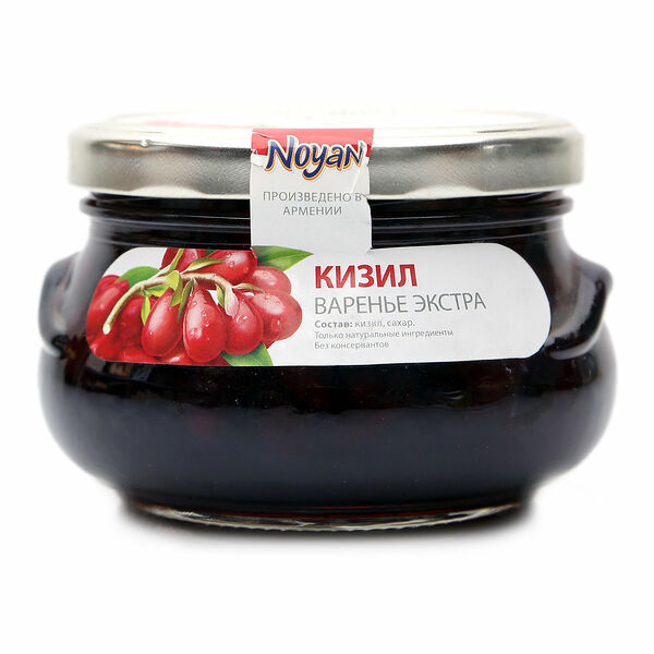 Варенье кизил - экстра ТМ Noyan (Нояан)