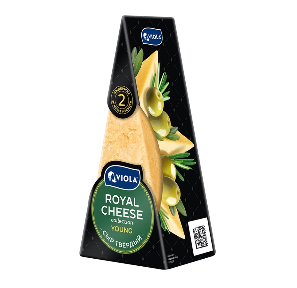 

Сыр твёрдый Viola Royal Cheese Collection Young 40%, 200 г