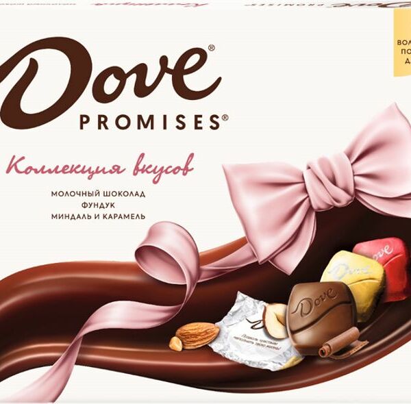 Набор конфет Dove Promises шоколадные ассорти 118г
