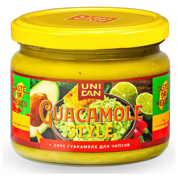 Соус гуакамоле для чипсов ТМ UniDan (Унидэн) 