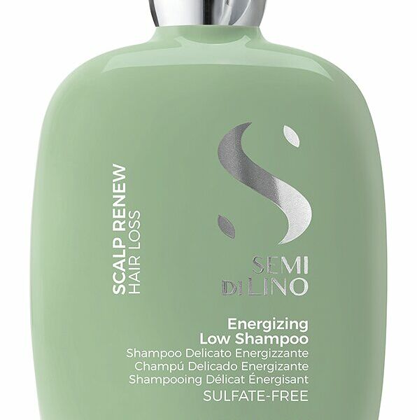 ALFAPARF MILANO SDL Scalp EnergizIng Low Shampoo Шампунь энергетический против выпадения волос, 250 мл