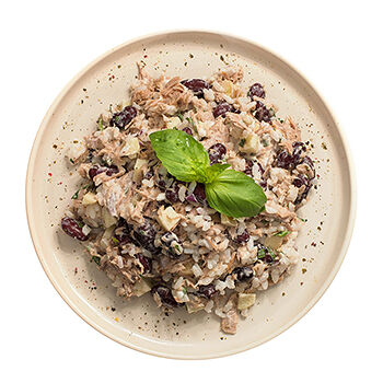 Салат с тунцом и рисом