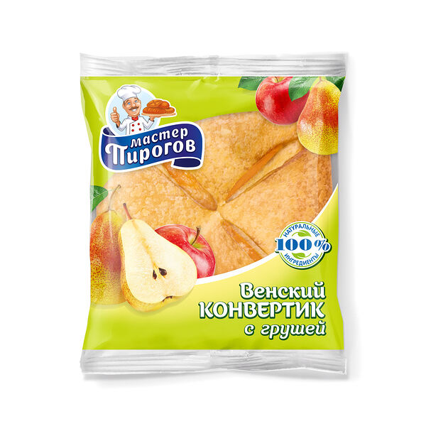Конвертик Венский Мастер пироговъ с грушей