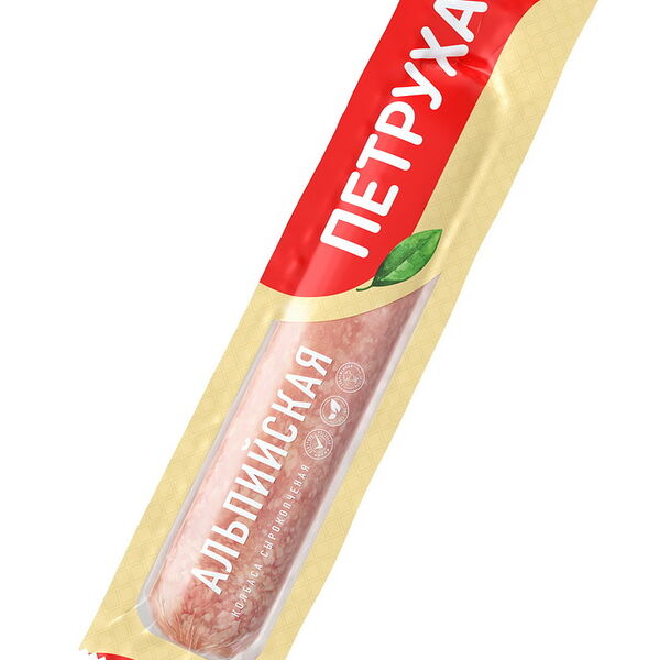 Изделие колб. Колбаса АЛЬПИЙСКАЯ из м/пт с/к в/с потр/уп  вес 0,3 кг ТД Серволюкс