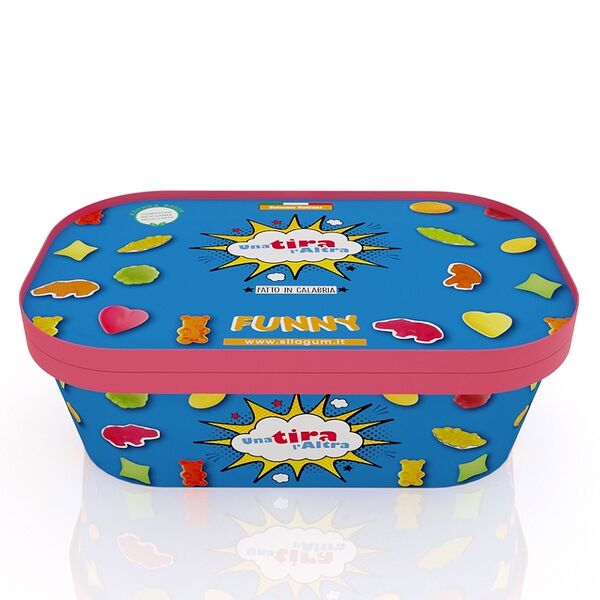 Мармелад UnaTira l`Altra Забавные зверюшки ассорти 450г, Италия