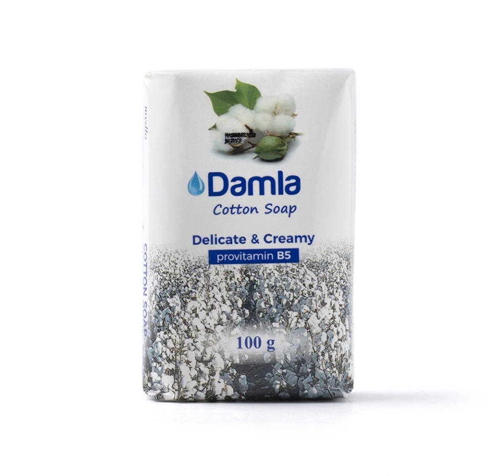 

Мыло Damla Cotton с экстрактом хлопка 100 г