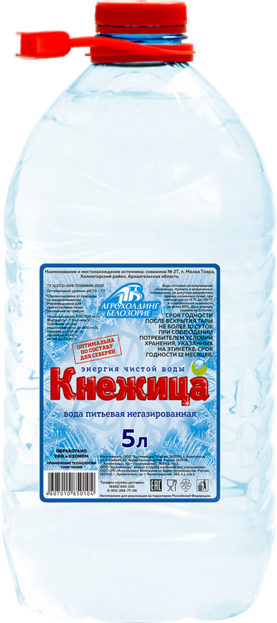 

Вода питьевая КНЕЖИЦА негазированная 5 л