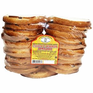 Сухари с изюмом Авангард Домашние сдобные высший сорт 500г