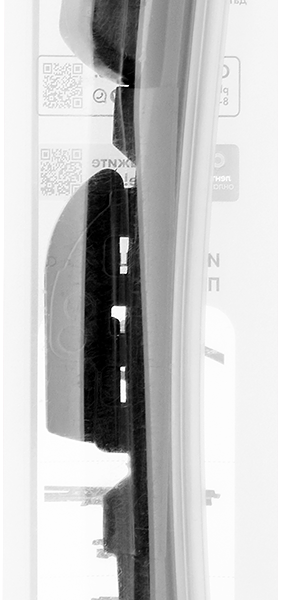 Щетка стеклоочистителя ЛЕНТА бескаркасная 33см Арт. 061025/33