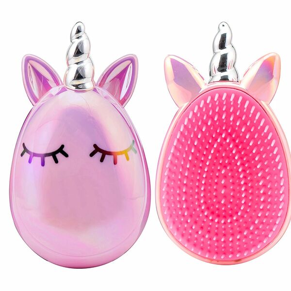 MARTINELIA Расческа для волос Единорог дет., сиреневая