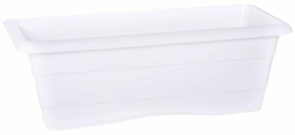 Ящик балконный белый, 40 см