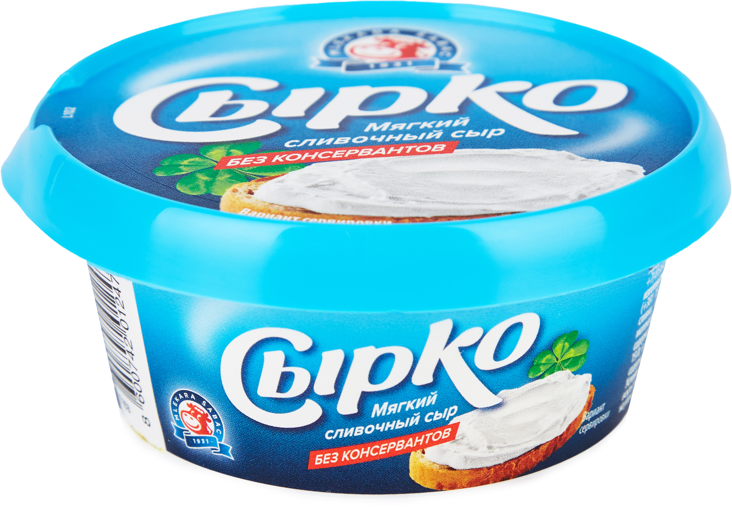 

Сыр мягкий Mlekara Sabac Сырко 60% 100 г