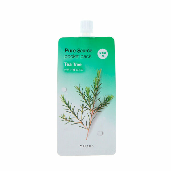 Маска для лица Missha Pure Source Pocket Pack Tea Tree Mask 10 мл