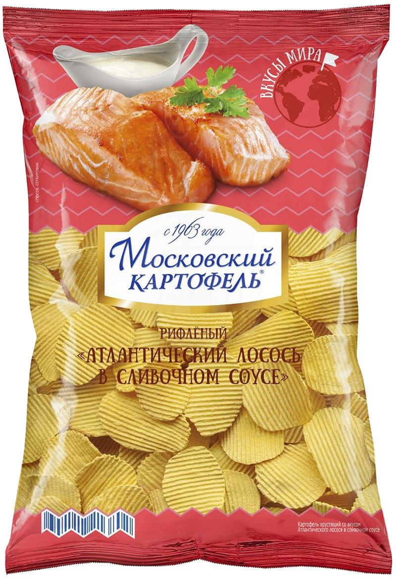 

Чипсы Московский Картофель рифленые Атлантический лосось
