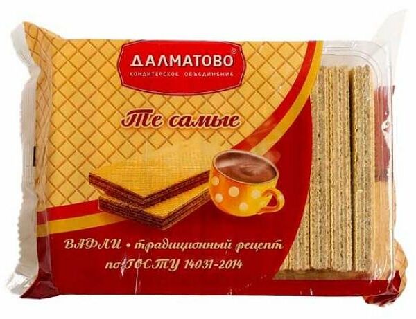 Вафли - те самые ТМ Далматово