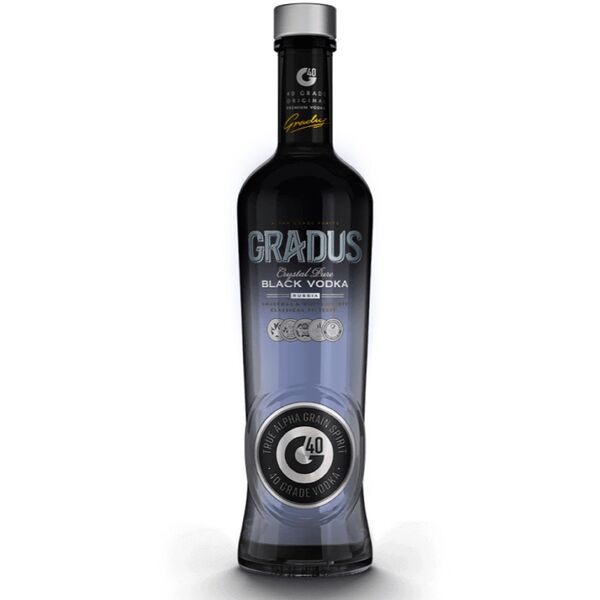 Gradus черная водка