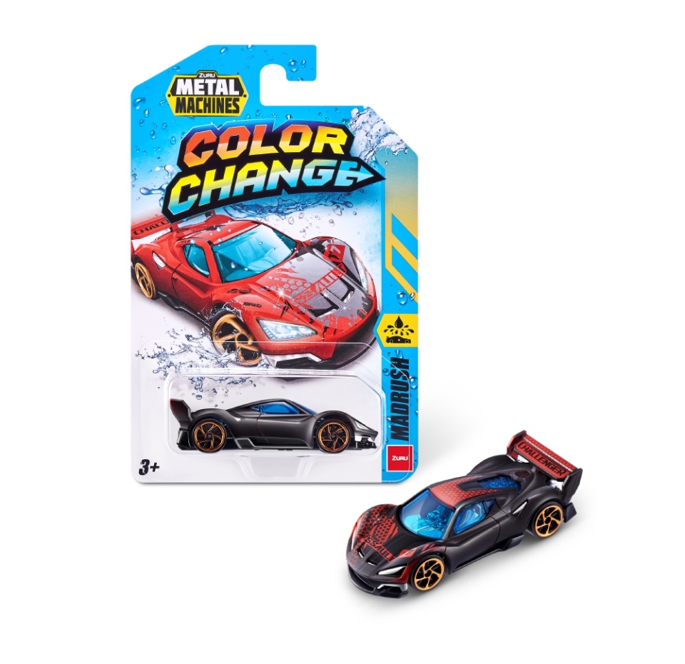 

Игрушка Zuru Metal Machines машинка меняющая цвет, 1 шт., в ассортименте