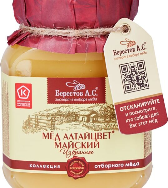 Мед Берестов А.С. Алтайцвет майский 500г
