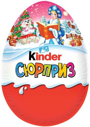 

Яйцо Kinder Сюрприз Maxi новогоднее для девочек 220 г
