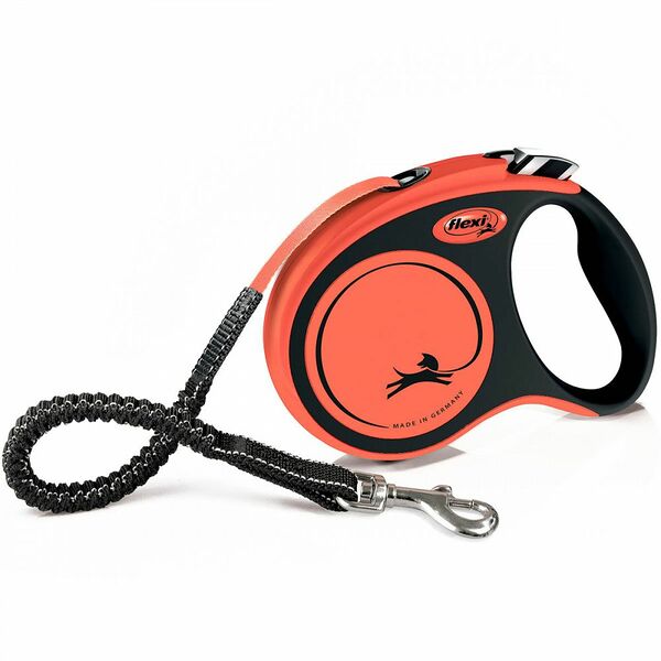 Flexi рулетка Xtreme S до 20 кг (5 м лента) S, Оранжевый