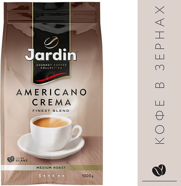 Кофе в зернах Jardin Americano Crema 1кг