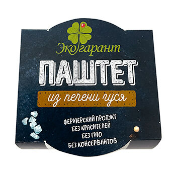 Паштет из печени гуся 90г, Россия